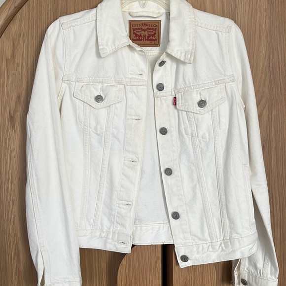 Levi's Jackets & Blazers - Levi’s White Demin Jacket